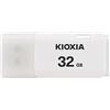 KIOXIA 32GB TransMemory U202 USB 2.0 Flash Drive, White