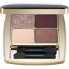 Estee lauder Pure Color Luxe Eyeshadow Quads 6 g Palette di ombretti super pigmentati dal finish diversi: brillante, satinato e matte Aubergine Dream