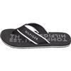 Tommy Hilfiger Infradito Uomo Sporty Beach Sandal Scarpe da Mare, Nero (Black), 40 EU