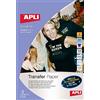 APLI 10248 - Carta transfer A4 Glow al buio 3 fogli