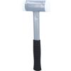 KS Tools 140.5275 Mazzuola, Antirimbalzo, con Manico Tubolare in Acciaio Stabile e Robusto, Teste Intercambiabili in Resistente Polia mmide Antischeggia Peso 1110 G, 310 mm