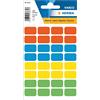 HERMA 3631 - Etichette Multiuso (12 x 19 mm, 5 Fogli di Carta Opaca), autoadesive permanenti per la casa, 160 Etichette adesive, Multicolore