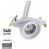 Faro LED da Incasso 44W Orientabile Rotondo Foro Ø160mm Bianco PHILIPS Certadrive 140lm/W Bianco Naturale 4.000K