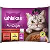 Whiskas Pure Delight Cat Busta Multipack 4x85G MANZO E POLLO