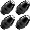 Ancable Mandrino Auto-Serrant Ancable per Dremel 4000, 3000, 300, 200, 100, 8200 - Sostituzione 1/32-1/8 a Tre Pareti (4 Pezzi)