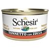 Schesir, Cibo Umido per Gatti Adulti al Gusto Tonnetto con Zucca, Filetti in Morbida Gelatina - Totale 2,04 kg (24 Lattine da 85 gr)