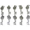 GTBITALY 60.424.30 001 Chiavi di San Benedetto Argento da 2,5 cm con Anello esorcista esorcismo Lotto Stock da 10 Pezzi per Braccialetti