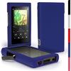 iGadgitz U6410 Blu Custodia Silicone Case Cover Compatibile con Sony Walkman NW-A35 NW-A40 NW-A45 Lettore MP3 + Prottore Schermo