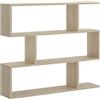 DEKIT GRUPO RIMOBEL LIS - Mensola bassa con 3 fori - 110 x 25 x 96 cm - naturale