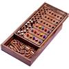 LOGOPLAY Code Finder, Master Code, Gioco di Strategia, Gioco di Pensiero, Gioco di Logica, Gioco da Tavolo in Legno Per 2 Giocatori (Marrone)