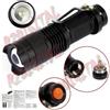 Aglow.it Torcia Police Led con Zoom 18000W, Torcia Ricaricabile professionale ad alto pot
