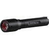 Led Lenser TORCIA MINI LED LENSER TATTICA P5 400 LUMEN LEDLENSER 8605-P5R ALLUMINIO LEGGERO