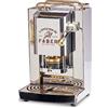 FABER COFFEE MACHINES | Modello Pro Total Inox Deluxe | Macchina caffe a cialde ese 44mm | Pressacialda in ottone regolabile | elettrovalvola di serie (OTTONE)