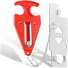 AceMining Portable Door Lock Home Security Door Locker Travel Lockdown Locks for Additional Safety and Privacy Perfect for Traveling Hotel Home Apartment College