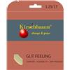 Kirschbaum Gut Feeling Corda per racchetta da tennis, Beige (écru), 1.25