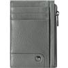 Roncato Alaska Porta Carte Di Credito 8.5x11.5x0.5 Cm - Salvia