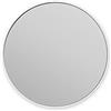 Brabantia - Mindset Specchio da Bagno - Zoom 5x per Visione Precisa - Specchio Rimovibile - Montaggio a Parete - Resistente alla Corrosione - Materiale di Fissaggio Incluso - Fresh White - ⌀ 20.4 cm