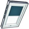 Roto Tenda Oscurante Originale Roto ZRV - Guide di Scorrimento Laterali Argento - per Finestre da Tetto delle Serie R6/R8, i8 e Classic 64/84 - Dimensioni 054/118 | 05/11 - Colore del Tessuto Grigio Scuro