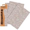 décopatch Decopatch C686O - 1 BUSTA da 3 fogli di carta stampata 30x40 cm, Love
