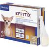 Virbac Effitix Spot-On Cani - 4 pipette per taglia toy (1,5-4 kg) - Antiparassitario per cani - 1° ORDINE? scegli lo sconto BZR5 / BZR20 + 200 punti fedeltà