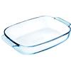 Portapranzo rettangolare con coperchio Pyrex Cook&Store in vetro turchese  (0,35 L / 1,1 L / 2,6 L) (3 pezzi) — Brycus