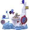 HASBRO F6894 AVENGERS STUNT SQUAD PLAYSET CAPTAIN AMERICA VS THANOS