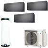 Daikin Climatizzatore Multi+ 7+7+7+120 LT FTXA20CB FTXA20CB FTXA20BB EKHWET120BV3 4MWXM52A QUADRI Split Stylish R-32 WIFI