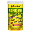 Tropical NANOVIT GRANULAT 250ml / 175g - Mangime per avannotti e Piccoli Pesci d'acquario sotto Forma di granuli affondanti