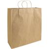 Produttore shopper in carta personalizzate, 100% carta riciclata con maniglia ritorta Fabriano XL personalizzate o neutre