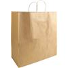 Shopper in carta riciclata personalizzata con maniglia ritorta Fabriano XXL personalizzate o neutre