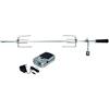 Enders Girarrosto Barbecue - Spiedino girevole in acciaio inox + motore elettrico incluso - Compatibile con i Barbecue Monroe Pro 3 + 4 & Boston 3+ 4 - Argento - Accessori Barbecue #7911