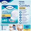 TENA Comfort Extra Pannolone Sagomato per Incontinenza Adulti - Assorbenti ad Alta Assorbenza 40 Pezzi