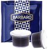 CAFFE' BARBARO Napoli 200 Capsule compatibile con macchine Uno Indesit System® Miscela Dolce, cremoso, cioccolattoso BLU
