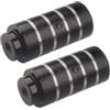 MV TEK Accessori Pedali Mv Tek Poggiapiedi Bmx/freestyle Diametro: 8mm Filettato In Acciaio