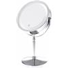 TUKA-i-AKUT TKD3144N-7x - Specchio cosmetico a LED dimmerabile, ingrandimento 7x, ingranditore touch, specchio da tavolo, specchio da bagno, vero metallo cromato, TKD3144N-7x