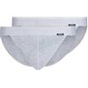 Skiny Cotone retrò Slip, Argento Melange, S Uomo