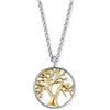 Engelsrufer ERN-LILTREE-BG, Collana con ciondolo Donna, Silber,
