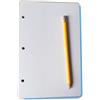 tipome Refill Ricarica 200 Fogli - 3 Fori - A5 14,5x20,5cm. Carta bianca spessa 120gr - DIN A5 3-holes - per raccoglitore con 3 anelli