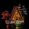 BRIKSMAX Kit di illuminazione a LED per cabina LEGO-21338 A-Frame - Compatibile con il modello Lego Ideas Building Blocks - Set Lego non incluso