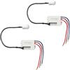 Oktaplex motion Oktaplex Jan set di 2 rilevatori di movimento da incasso da esterno IP65 / IP20 sensore infrarosso 360° piccola portata 8m 230V con sensore crepuscolare