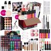FantasyDay Calendario dell'Avvento 2025 Beauty, Kit di Bellezza Cosmetici Kit per Occhi, Viso e Labbra - Set di Trucchi con Correttore, Rossetti, Lucidalabbra, Palette Ombretti, Mascara, Trousse, Fard
