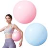 flintronic Palla da ginnastica piccola da pilates, 25 cm, morbida palla da yoga, con cannuccia gonfiabile, per yoga, pilates, equilibrio, fisioterapia, stretching e fitness