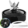 MEET JUICE Gruppo lama estrattore a 7 alette con guarnizione in gomma frullatore parti di ricambio compatibile con frullatori Nurti Ninja Auto iQ BL480 BL482 BL642 BL682 NN102