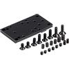 SPINA OPTICS Caccia Mirino Glok Piastra Base Mount Universale Red Dot Sight Optics Accessori Glok Piastra Base Kit