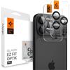 Spigen Protezione Fotocamera compatibile con iPhone 14/15/16/17 Pro, iPhone 14/15/16/17 Pro Max, ZeroOne Edition, Anello Individuale, Durezza 9H Pellicola prottetiva
