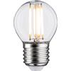 Paulmann 28692 LED filamento a Goccia 4,8 Watt Lampadina dimmerabile Chiaro 2700 K Bianco Caldo E27, 4.8 W