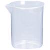 Rayher 34457000 Misurino Piccolo Volume 100 Ml, Diametro 5,2Cm, Altezza 72 Mm, Con Beccuccio, Senza Manico, in Plastica Trasparente, per Misurare, Miscelare Materiali per Lavori Creativi Come Vernici