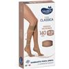 DESA PHARMA Srl Gambaletto Linea Classica a Punta Aperta 140 Denari Nero Taglia 5 - Gambaletto Punta Aperta