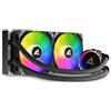 Sharkoon Dissipatore cpu a liquido Sharkoon S80 ARGB 240 [S80 AIO]