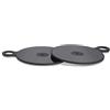 Wicked Chili 2x Piastra adesiva 3M da 75mm per cruscotto compatibile con Garmin, TomTom e dispositivi di navigazione (GO, Start, Via, Camper, Drive) supporto di navigazione con pad adesivo autoadesivo